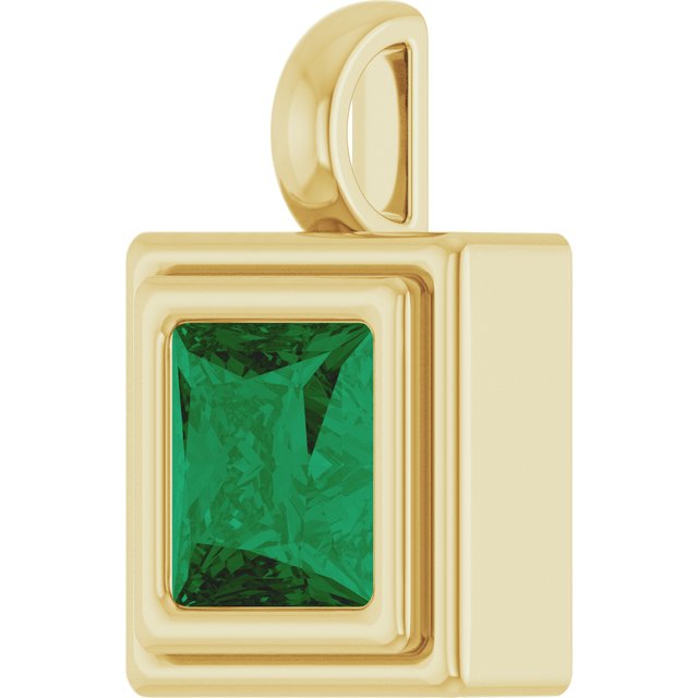 Lab-Grown Emerald | Square | 6.5 x 6.5mm