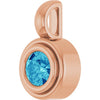 Natural Blue Zircon | Round | 4.1mm