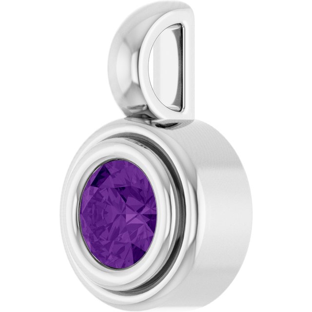 Natural Amethyst | Round | 4.1mm