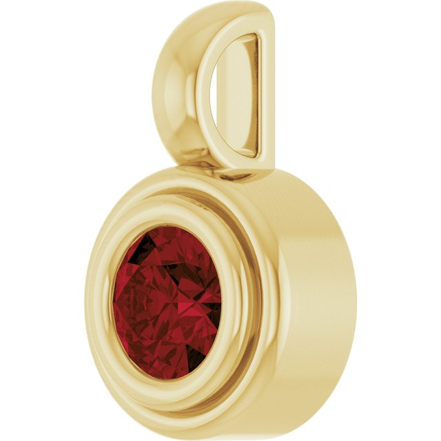 Natural Mozambique Garnet | Round | 4.1mm