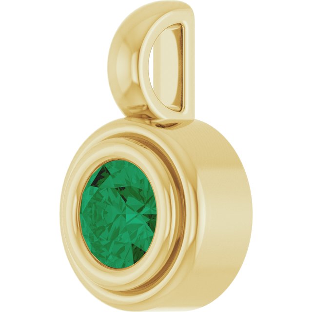 Natural Emerald | Round | 4.1mm | Lab-Grown Emerald | Round | 4.1mm