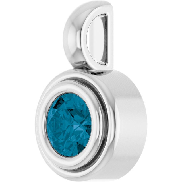 Natural London Blue Topaz | Round | 4.1mm