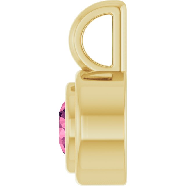 Natural Pink Tourmaline | Round | 4.1mm