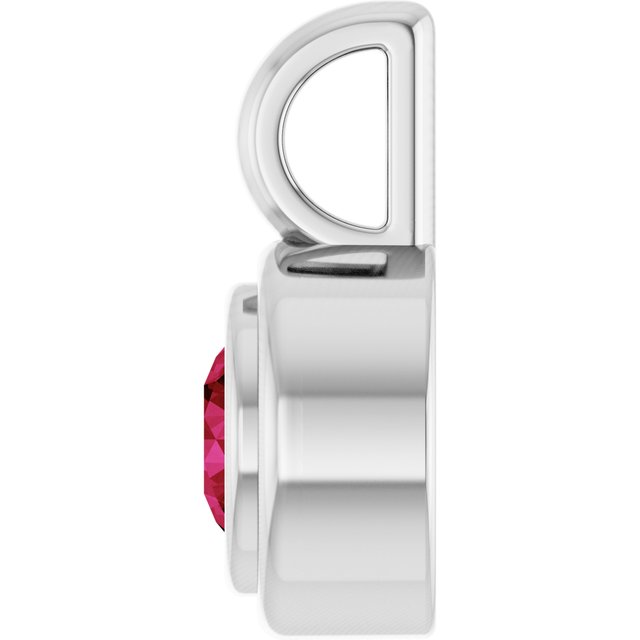 Lab-Grown Ruby | Round | 4.1mm