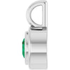 Natural Emerald | Round | 4.1mm | Lab-Grown Emerald | Round | 4.1mm