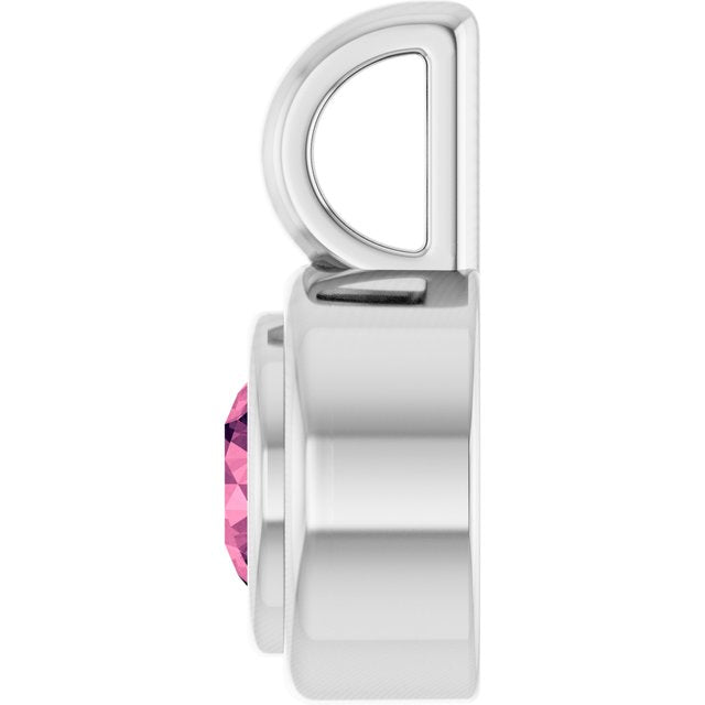 Natural Pink Tourmaline | Round | 4.1mm