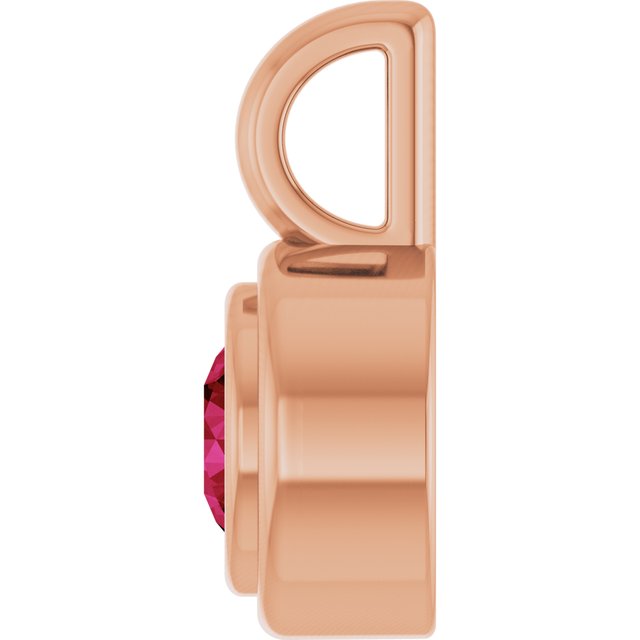 Lab-Grown Ruby | Round | 4.1mm
