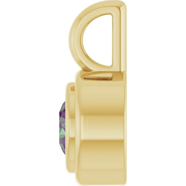 Lab-Grown Alexandrite | Round | 4.1mm