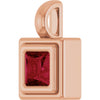 Lab-Grown Ruby | Square | 4 x 4mm