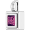 Natural Pink Tourmaline | Square | 4 x 4mm