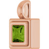 Natural Peridot | Square | 4 x 4mm