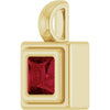 Lab-Grown Ruby | Square | 4 x 4mm