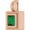 Natural Emerald | Square | 4 x 4mm | Lab-Grown Emerald | Square | 4 x 4mm