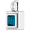 Natural London Blue Topaz | Square | 4 x 4mm