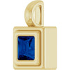 Natural Blue Sapphire | Square | 4 x 4mm | Lab-Grown Blue Sapphire | Square | 4 x 4mm