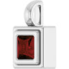Natural Mozambique Garnet | Square | 4 x 4mm