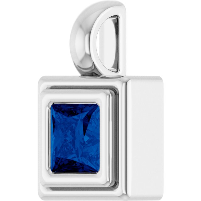 Natural Blue Sapphire | Square | 4 x 4mm | Lab-Grown Blue Sapphire | Square | 4 x 4mm