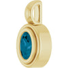 Natural London Blue Topaz | Oval | 5 x 3mm