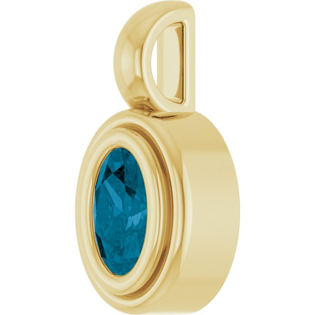 Natural London Blue Topaz | Oval | 5 x 3mm