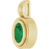 Natural Emerald | Oval | 5 x 3mm | Lab-Grown Emerald | Oval | 5 x 3mm