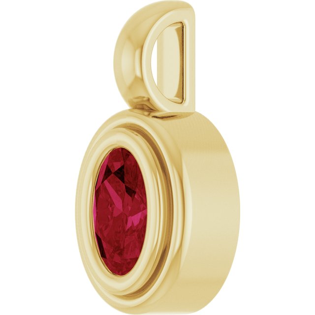 Lab-Grown Ruby | Oval | 5 x 3mm