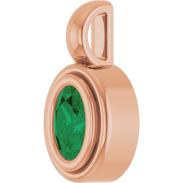 Natural Emerald | Oval | 5 x 3mm | Lab-Grown Emerald | Oval | 5 x 3mm