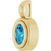 Natural Blue Zircon | Oval | 5 x 3mm