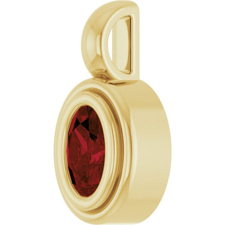 Natural Mozambique Garnet | Oval | 5 x 3mm