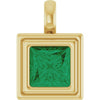 Lab-Grown Emerald | Square | 6.5 x 6.5mm