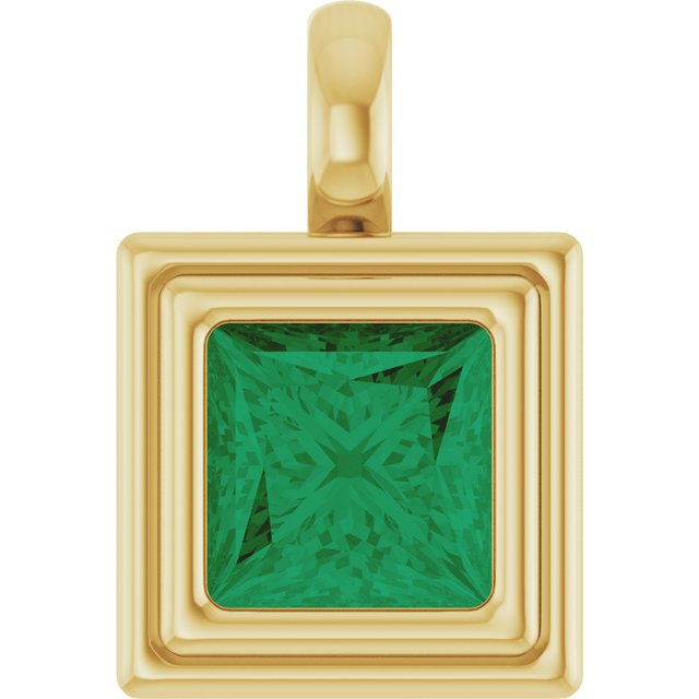 Lab-Grown Emerald | Square | 6.5 x 6.5mm