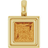 Natural Citrine | Square | 6.5 x 6.5mm