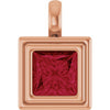 Lab-Grown Ruby | Square | 6.5 x 6.5mm