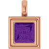 Natural Amethyst | Square | 6.5 x 6.5mm