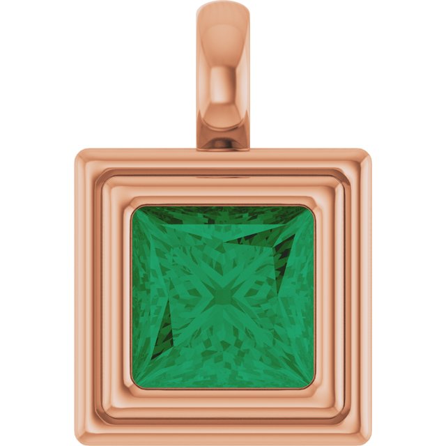 Lab-Grown Emerald | Square | 6.5 x 6.5mm