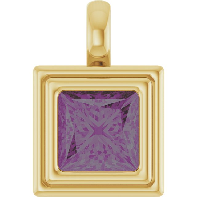 Lab-Grown Alexandrite | Square | 6.5 x 6.5mm