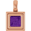 Natural Amethyst | Square | 4 x 4mm