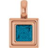 Natural London Blue Topaz | Square | 4 x 4mm