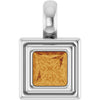 Natural Citrine | Square | 4 x 4mm
