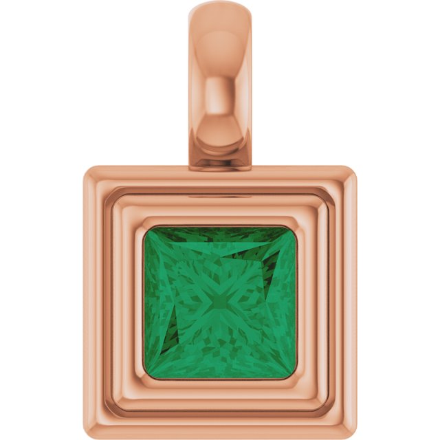 Natural Emerald | Square | 4 x 4mm | Lab-Grown Emerald | Square | 4 x 4mm