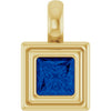 Natural Blue Sapphire | Square | 4 x 4mm | Lab-Grown Blue Sapphire | Square | 4 x 4mm