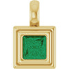 Natural Emerald | Square | 4 x 4mm | Lab-Grown Emerald | Square | 4 x 4mm