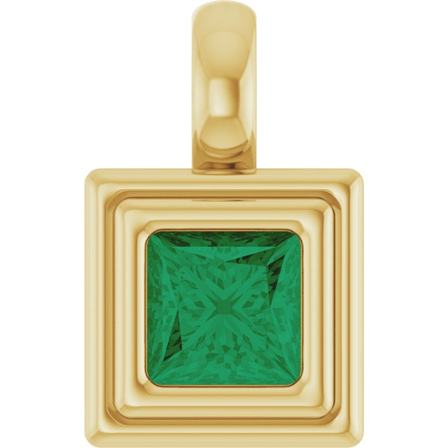 Natural Emerald | Square | 4 x 4mm | Lab-Grown Emerald | Square | 4 x 4mm