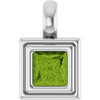 Natural Peridot | Square | 4 x 4mm