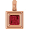 Lab-Grown Ruby | Square | 4 x 4mm