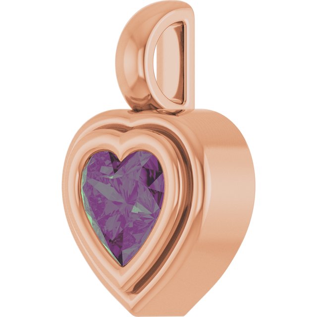 Lab-Grown Alexandrite | Heart | 5 x 5mm