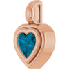 Natural London Blue Topaz | Heart | 5 x 5mm