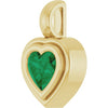 Lab-Grown Emerald | Heart | 5 x 5mm