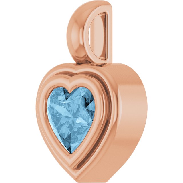 Natural Blue Topaz | Heart | 5 x 5mm
