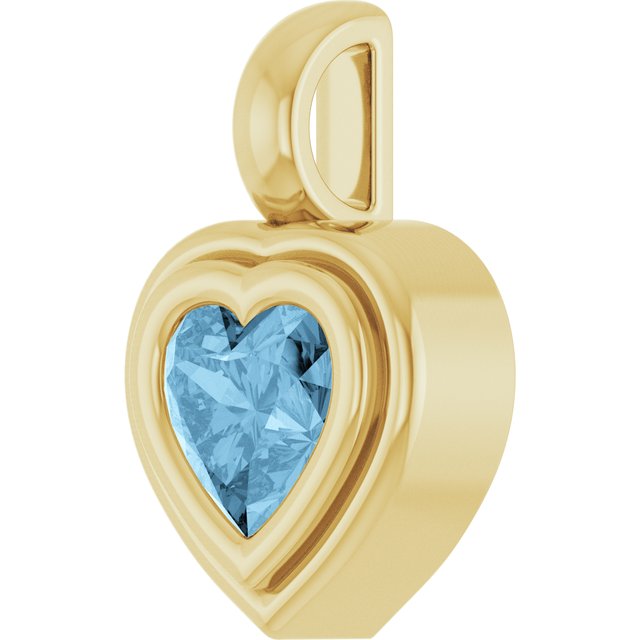 Natural Blue Topaz | Heart | 5 x 5mm
