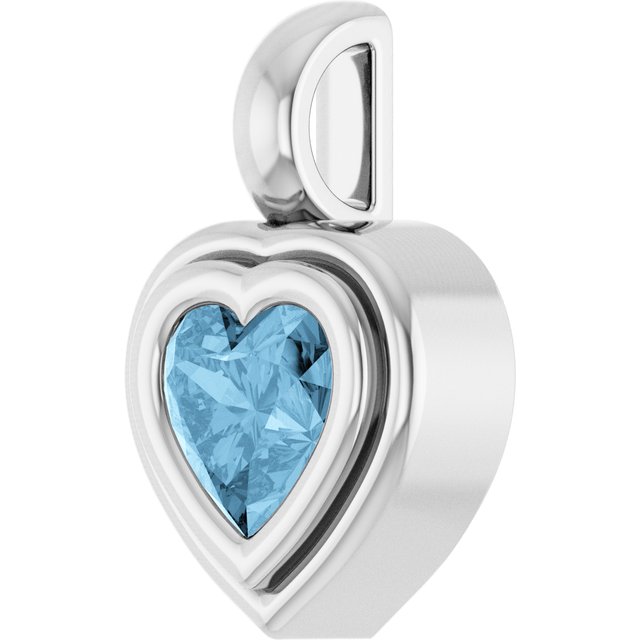 Natural Blue Topaz | Heart | 5 x 5mm